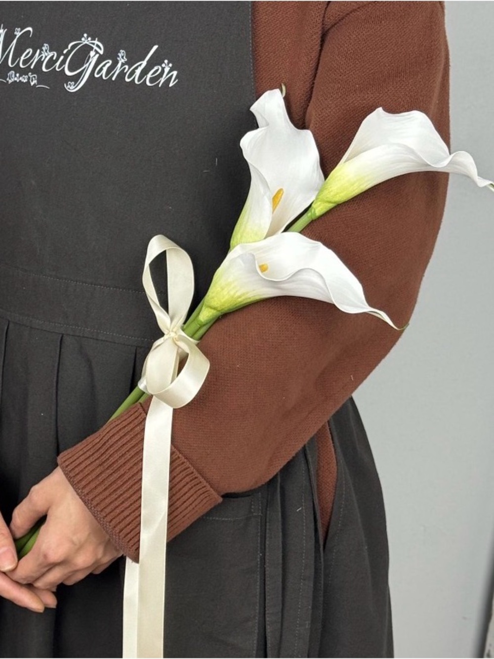 Real Touch Calla Lily Bouquet - Wedding